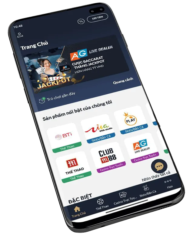 Giao diện kjc casino thân thiện